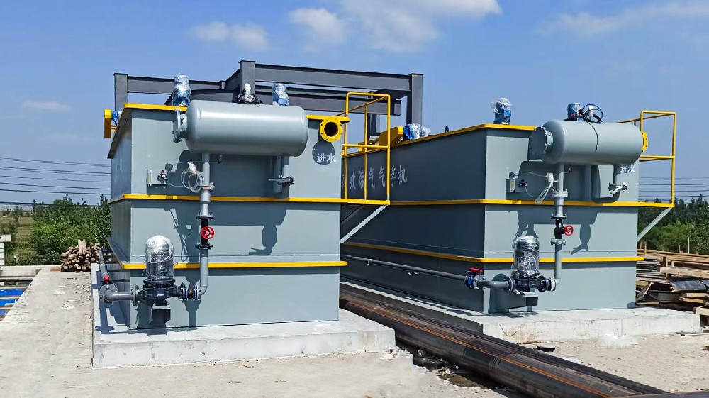 溶氣氣浮機在銀銅廢水預處理中的應用